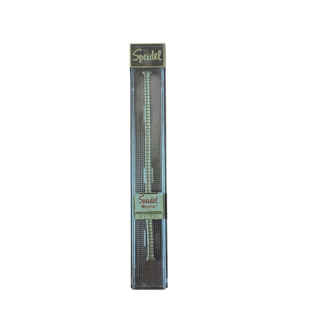 Speidel Gold Tone Stainless Steel 8 mm TwistOFlex Lady Watch‎ Band 738/32 NEW